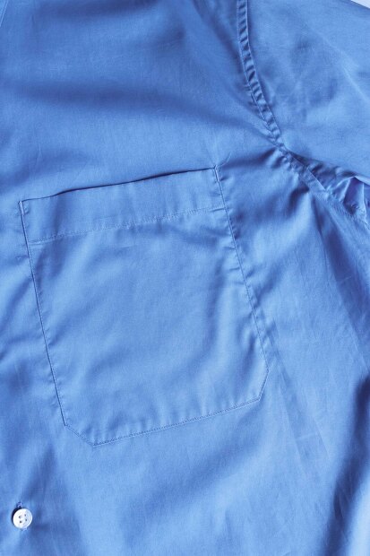 Still by hand レギュラーカラー半袖シャツ SH07252