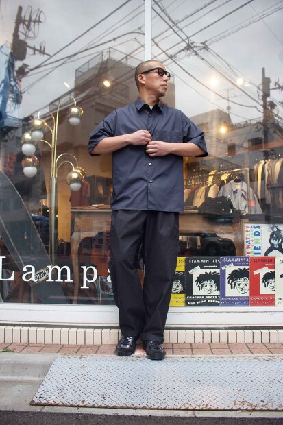 Still by hand レギュラーカラー半袖シャツ SH07252