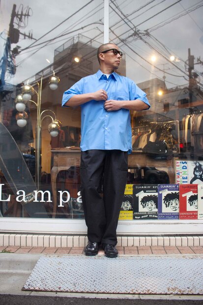 Still by hand レギュラーカラー半袖シャツ SH07252