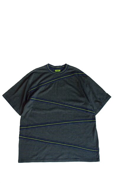 Coohem Knit Detail Border T-shirt 13-252-029