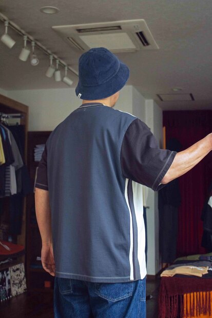 Coohem Knit Side line T-shirt 13-252-027