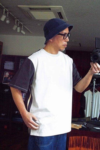 Coohem Knit Side line T-shirt 13-252-027