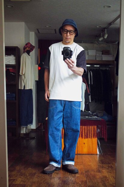 Coohem Knit Side line T-shirt 13-252-027