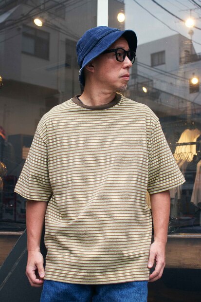 Manual alphabet Multi Border SS Tee MA-C-251