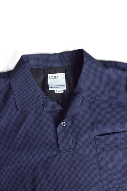 Better Typewriter Check Pullover Shirt BTR2508
