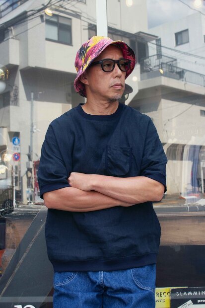 ORDINARY FITS LINEN PULLOVER TEE SH008
