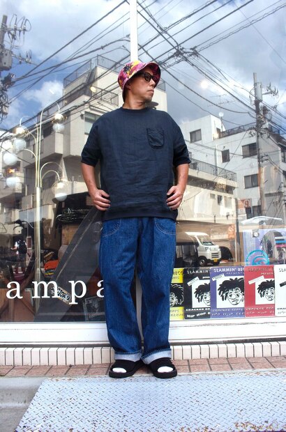 ORDINARY FITS LINEN PULLOVER TEE SH008