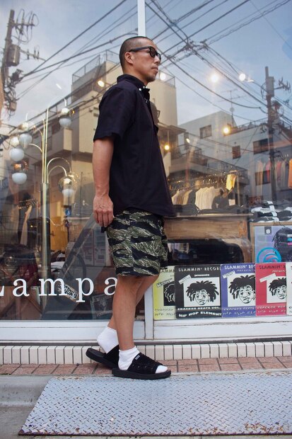 ORDINARY FITS RIP STOP EASY SHORTS PT004-CAMO