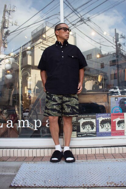 ORDINARY FITS RIP STOP EASY SHORTS PT004-CAMO
