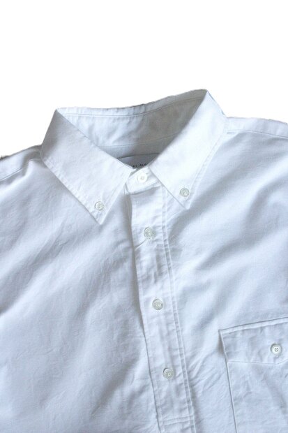 MANUAL ALPHABET OXFORD PULL OVER S/S BD SHT MA-S-792