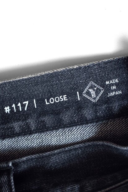 ORDINARY FITS 117 TYPE LOOSE  BLACK USED 117USD-BLKUSD