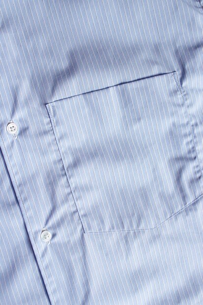 STILL BY HAND ストライプレギュラーカラー SH00221