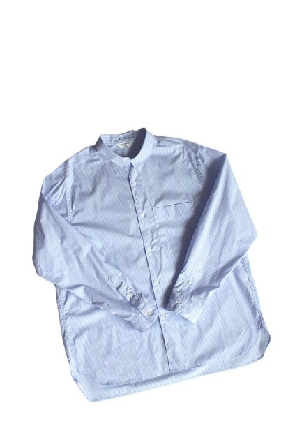 STILL BY HAND ストライプレギュラーカラー SH00221