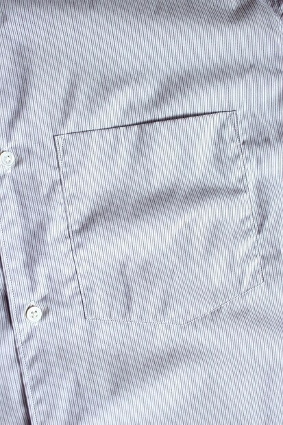 STILL BY HAND ストライプレギュラーカラー SH00221