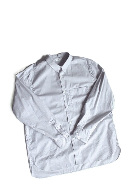 STILL BY HAND ストライプレギュラーカラー SH00221