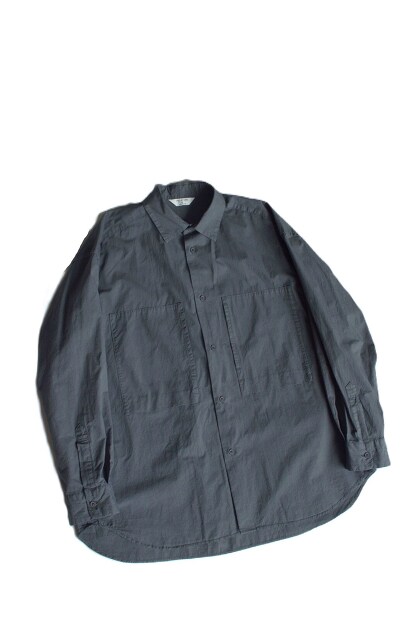 STILL BY HAND 製品染めシャツ SH01253