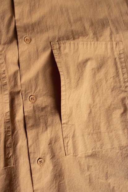 STILL BY HAND 製品染めシャツ SH01253