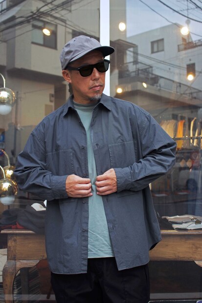 STILL BY HAND 製品染めシャツ SH01253