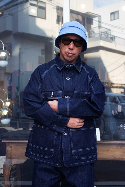 Ordinary fits Denim Coverall One Wash OF-J069OW