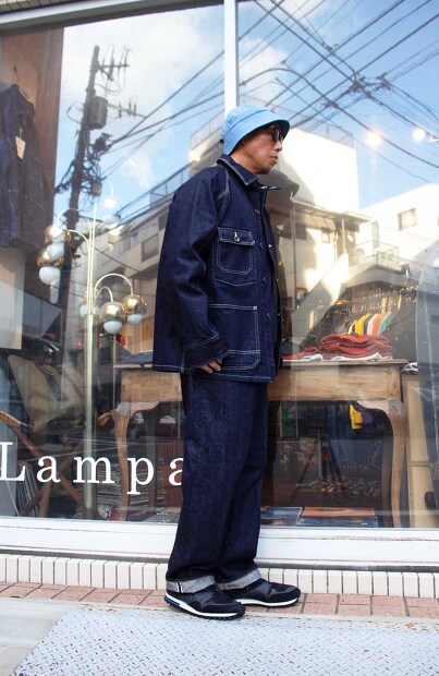 Ordinary fits Denim Coverall One Wash OF-J069OW