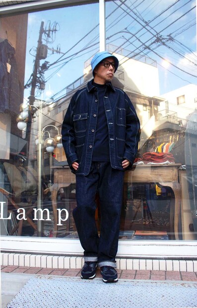 Ordinary fits Denim Coverall One Wash OF-J069OW