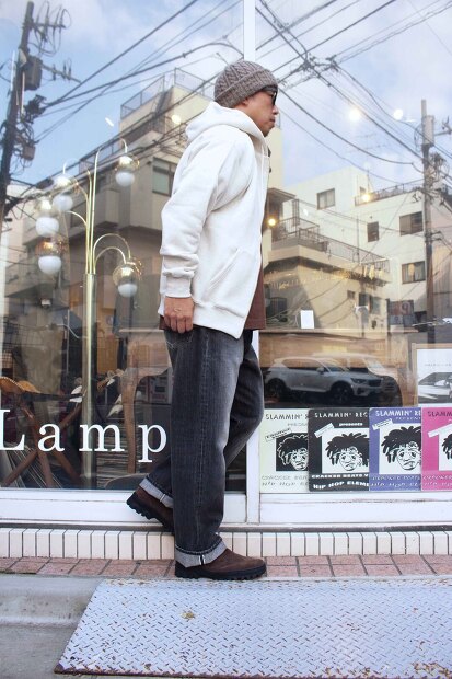 MANUAL ALPHABET AZUMA BRUSHED SWEAT FULLZIP MA-C-259
