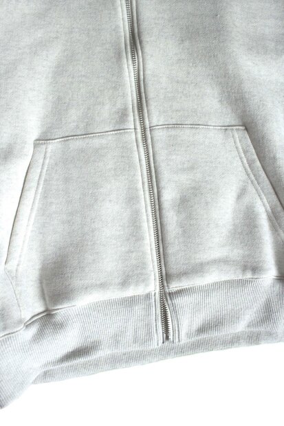 MANUAL ALPHABET AZUMA BRUSHED SWEAT FULLZIP MA-C-259