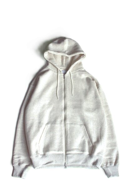 MANUAL ALPHABET AZUMA BRUSHED SWEAT FULLZIP MA-C-259