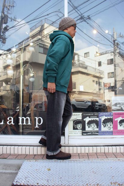 MANUAL ALPHABET AZUMA BRUSHED SWEAT FULLZIP MA-C-259