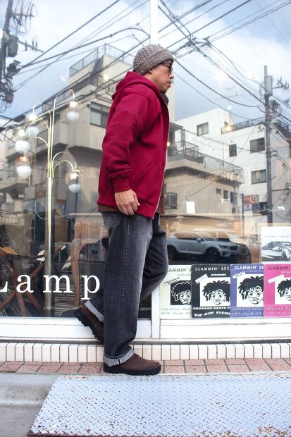 MANUAL ALPHABET AZUMA BRUSHED SWEAT FULLZIP MA-C-259