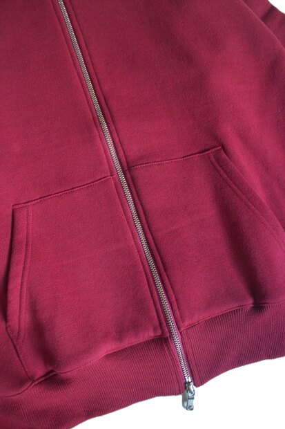 MANUAL ALPHABET AZUMA BRUSHED SWEAT FULLZIP MA-C-259