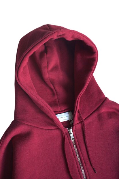 MANUAL ALPHABET AZUMA BRUSHED SWEAT FULLZIP MA-C-259