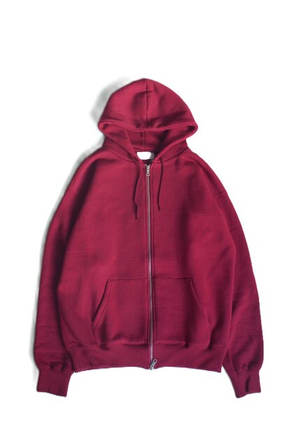 MANUAL ALPHABET AZUMA BRUSHED SWEAT FULLZIP MA-C-259