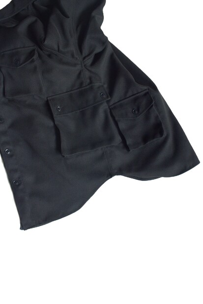MODMNT T／TWEED UTILITY CPO SHIRT