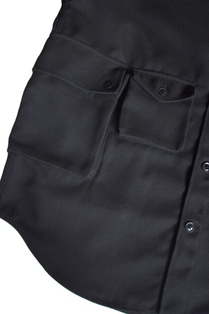 MODMNT T／TWEED UTILITY CPO SHIRT