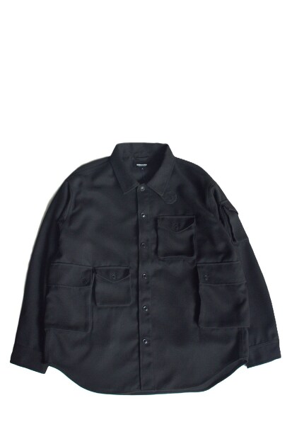 MODMNT T／TWEED UTILITY CPO SHIRT
