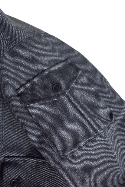 MODMNT T／TWEED UTILITY CPO SHIRT