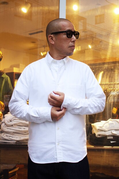 MANUAL ALPHABET SUPIMA OX BD SHIRTS SUITABLE FIT(ややスッキリ) BASIC-ST-001