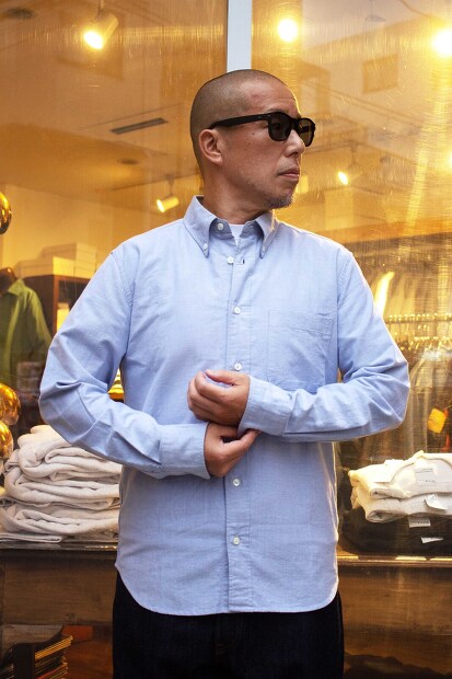 MANUAL ALPHABET SUPIMA OX BD SHIRTS SUITABLE FIT(ややスッキリ) BASIC-ST-001