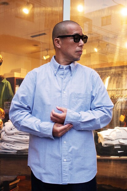MANUAL ALPHABET SUPIMA OX BD SHIRTS BALGING FIT(ややゆったり) BASIC-BG-001