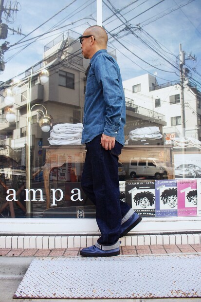 MANUAL ALPHABET DENIM BD SHIRTS SUITABLE FIT(ややスッキリ) BASIC-ST-003