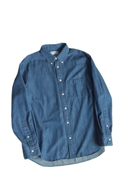 MANUAL ALPHABET DENIM BD SHIRTS SUITABLE FIT(ややスッキリ) BASIC-ST-003