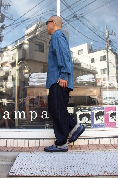 MANUAL ALPHABET DENIM BD SHIRTS BALGING FIT(ややゆったり) BASIC-BG-003