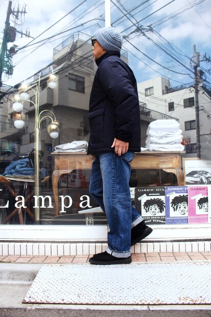 HAVE A GOOD DAY OLD PADDING JACKET HGD-395