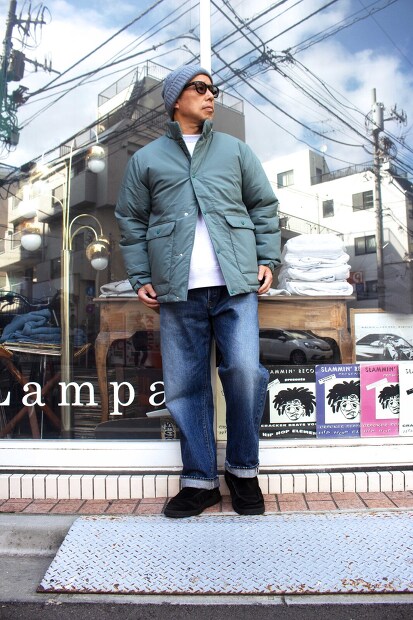 HAVE A GOOD DAY OLD PADDING JACKET HGD-395