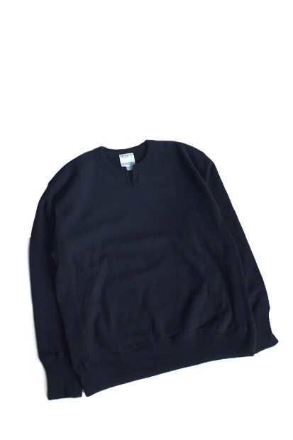 BETTER VINTAGE FLEECE KEY NECK PULLOVER BTR2525