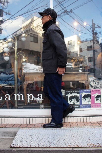 BRENA GARDI VINTAGE ABRAHAM MOON THORN PRROF TWEED LAMPA別注