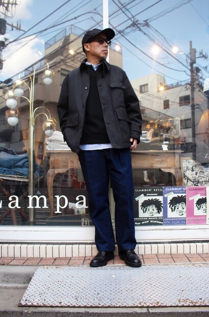 BRENA GARDI VINTAGE ABRAHAM MOON THORN PRROF TWEED LAMPA別注