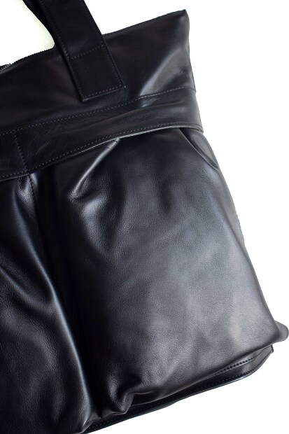 TRIALOGUE STUDIO オールレザーヘルメットバッグ NK045