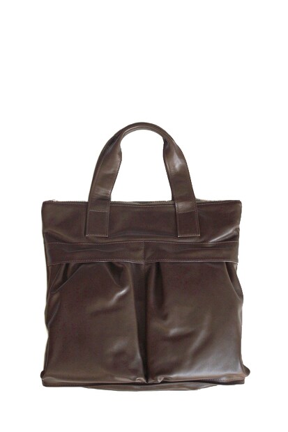 TRIALOGUE STUDIO オールレザーヘルメットバッグ NK045